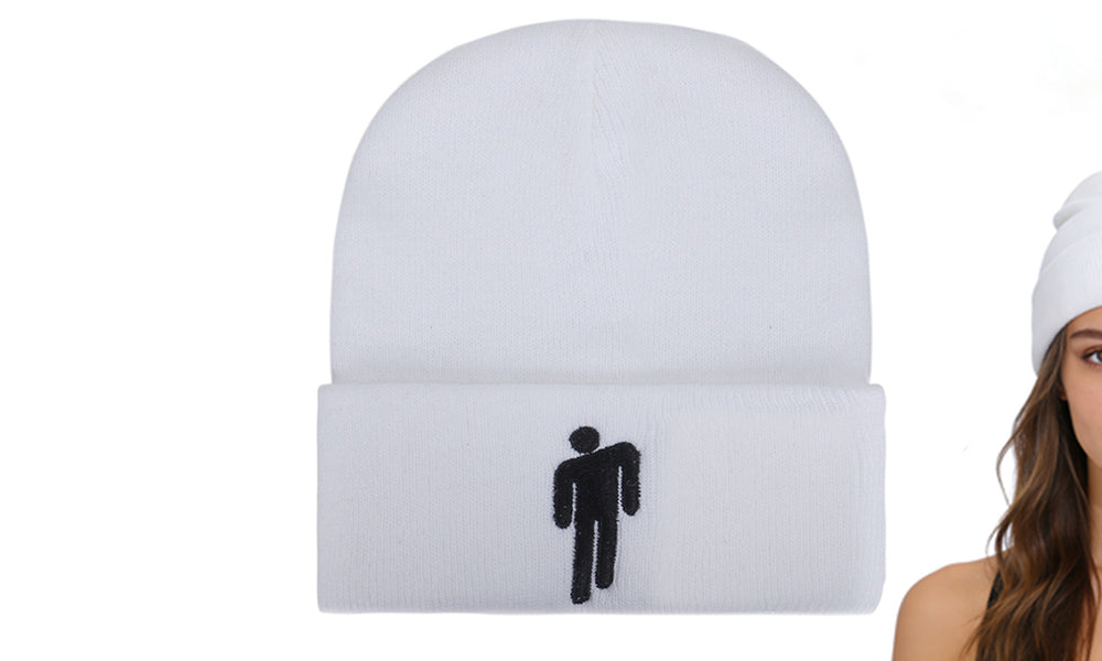 Unisex Billie-Eilish Inspired Knit Beanie