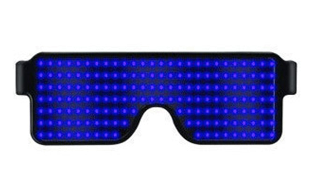 LED Light Up Glasses with 10 Dynamic Patterns for Party Rave