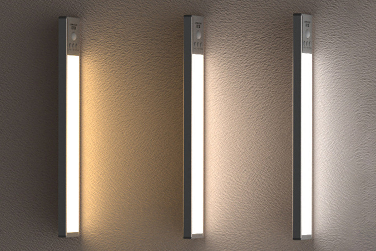 Under Cabinet Lighting Rechargeable 3 Color Temps 3 Level Brightness With Motion Sensor
