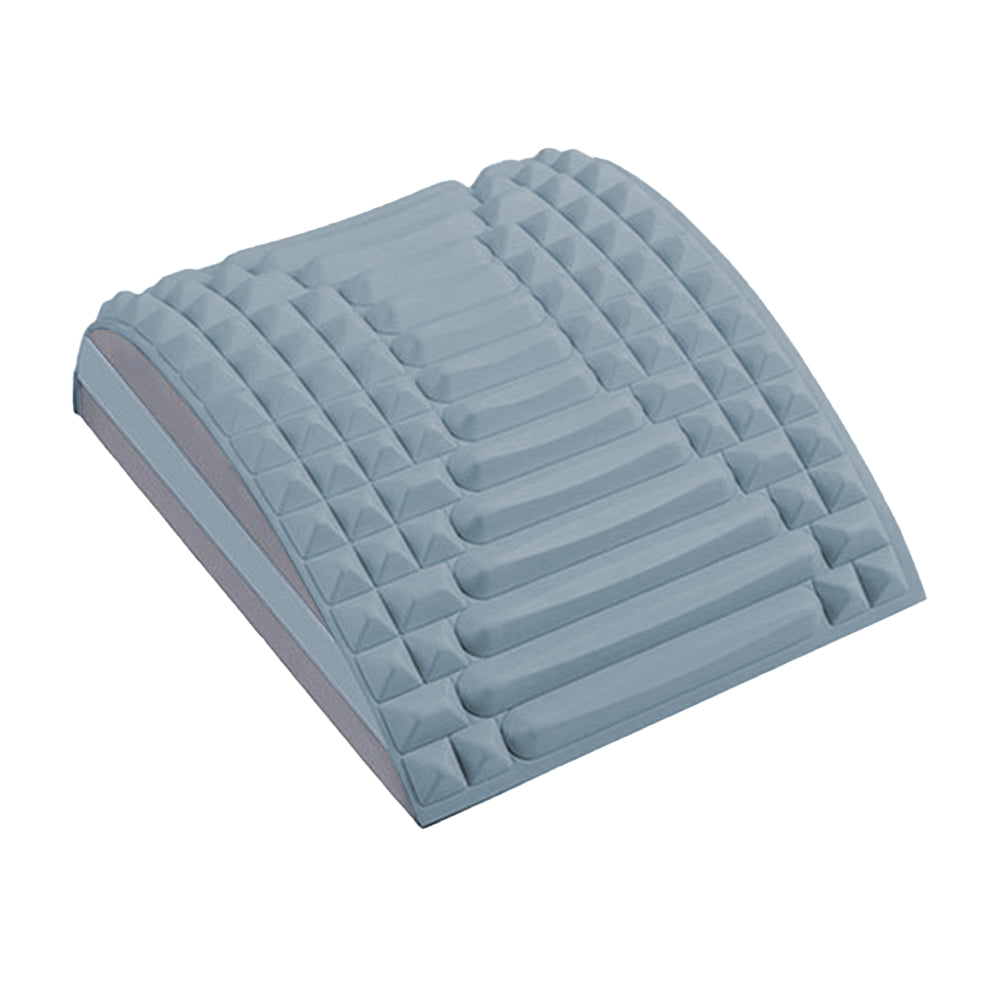 Neck and Back Stretcher Lumbar Massager Back Neck Cracker for Lower Back Pain Relief Blue