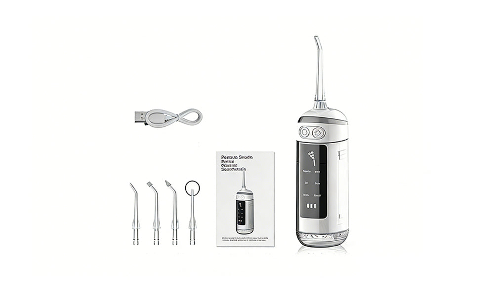 Cordless Water Flosser Portable Dental Water Flosser 6 Modes 180ml