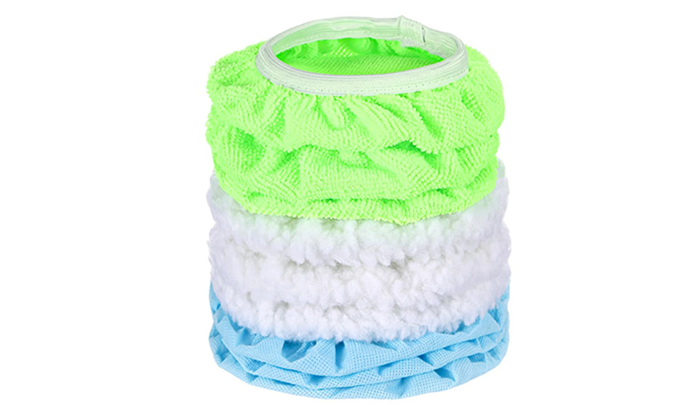 20 Piece Car Detailing Cleaning Polishing Pad and Fiber Cloth Set