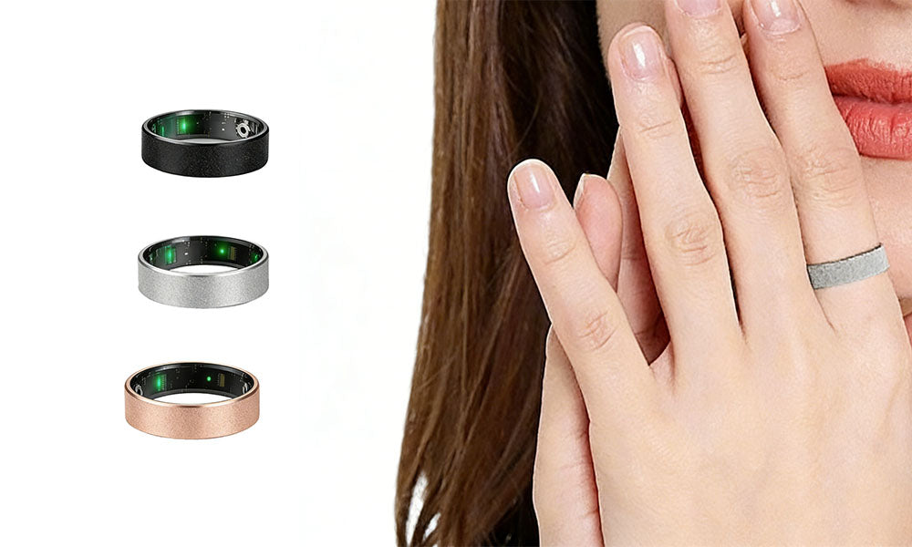 Smart Ring for Health Activity Sleep Tracking Couples Wearable