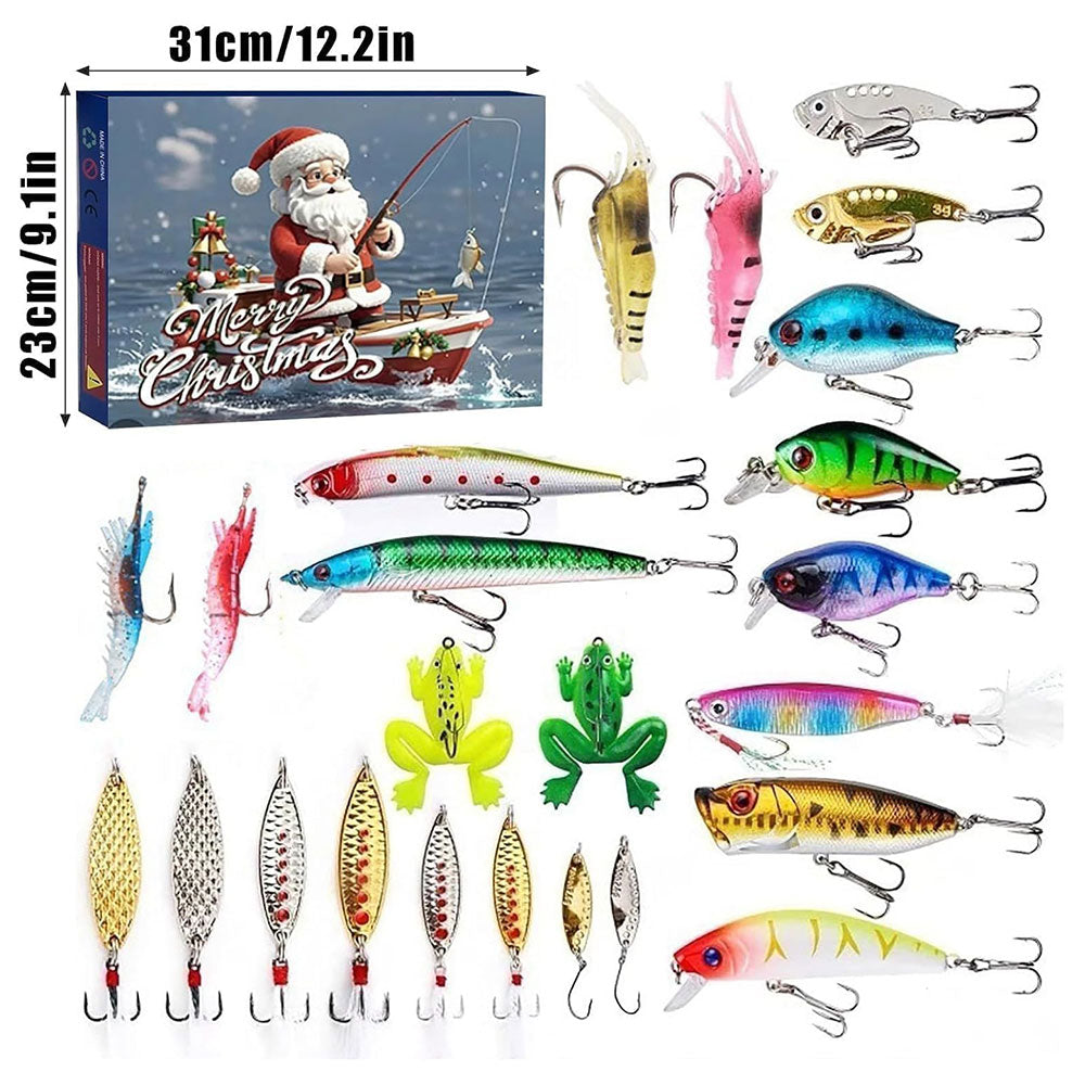 Fishing Lures Christmas Advent Calendar