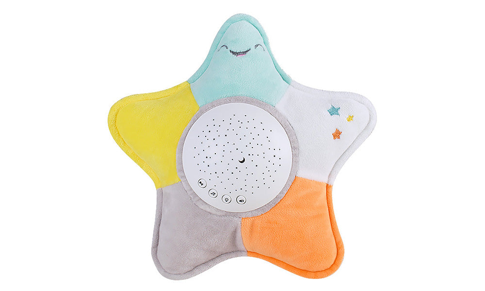 Kids Projection Night Light Soothing Music Plush Toy for Sleep