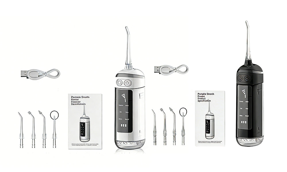Cordless Water Flosser Portable Dental Water Flosser 6 Modes 180ml