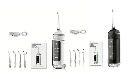 Cordless Water Flosser Portable Dental Water Flosser 6 Modes 180ml