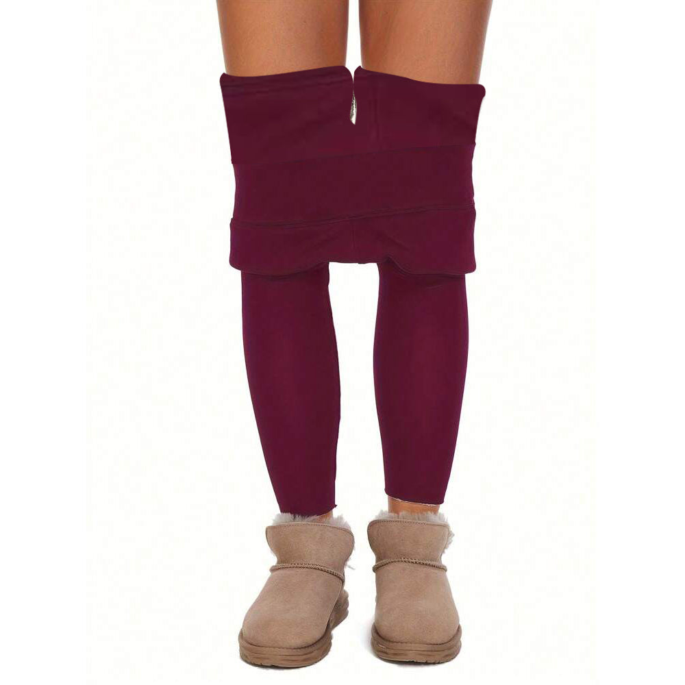 3Pcs Women's Fleece Lined Leggings Tummy Control Thermal Warm Stretchy Soft XL