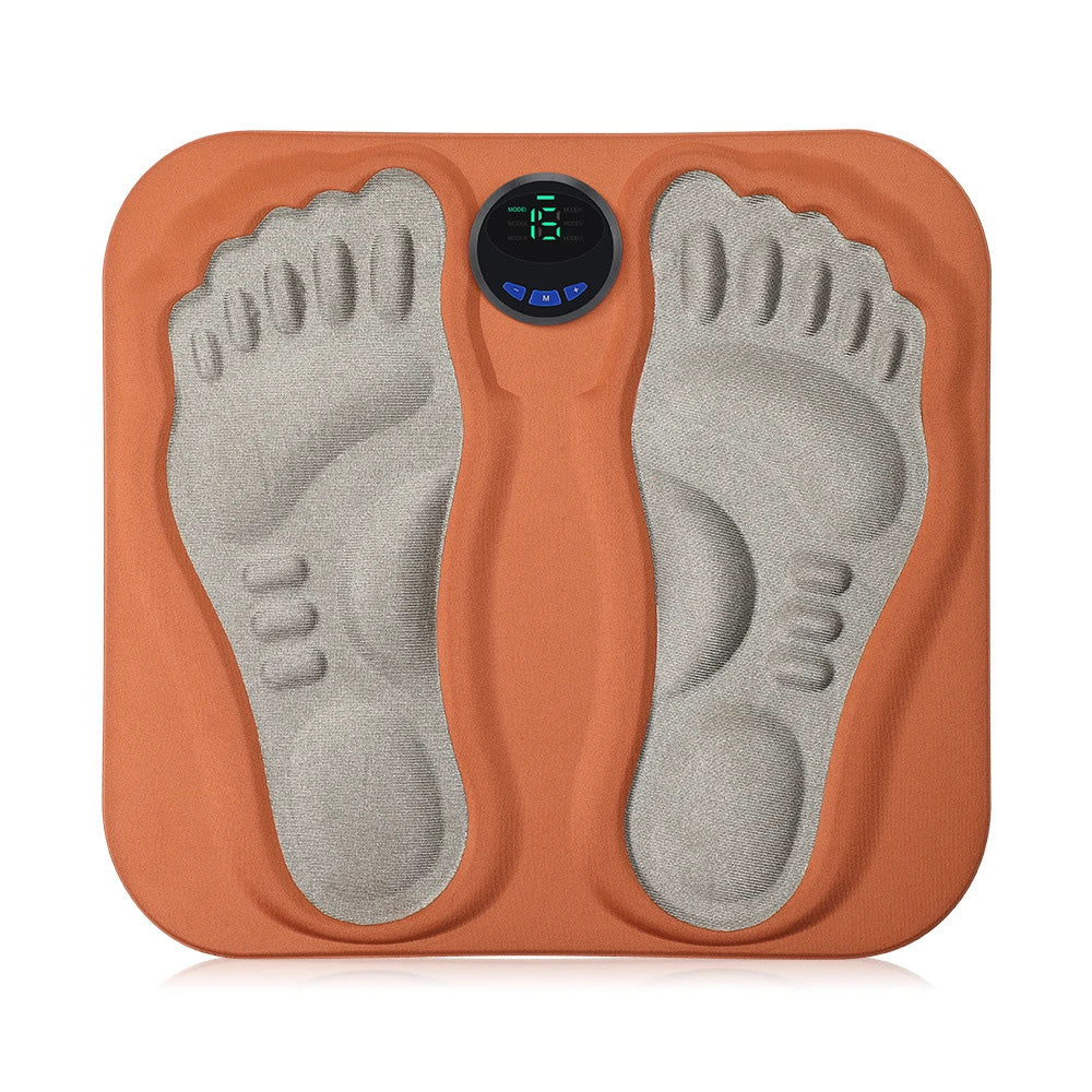 Remote Control 3D Electronic Foot Massager Mat with LCD Display for Relaxation