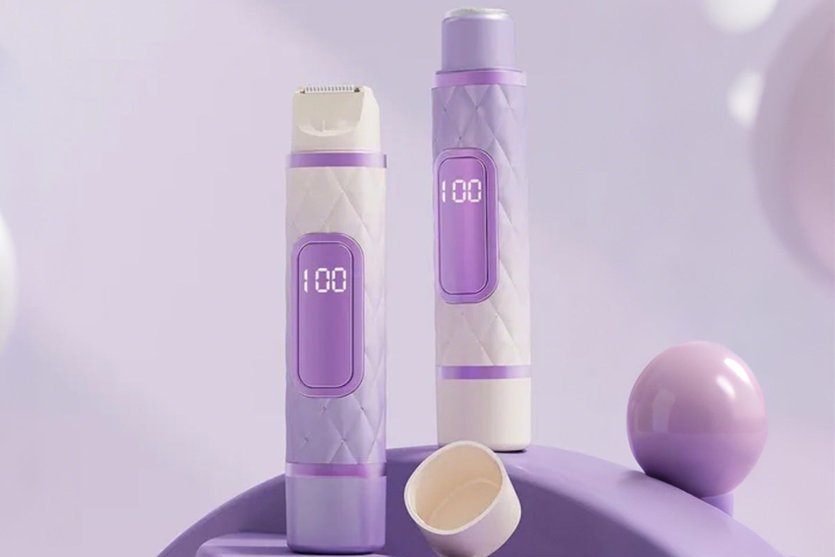 2-in-1 Dual-Head Electric Hair Remover Trimmer for Women