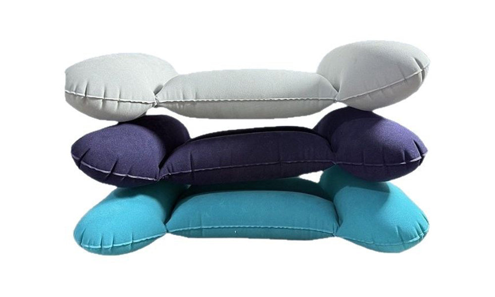3 PCS H Shaped Hand Pump Inflatable Lumbar Support Cushions