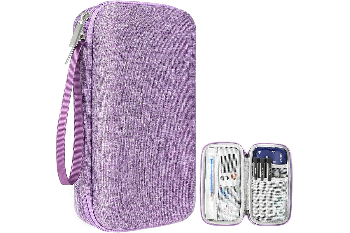 Insulin Cooler Travel Case EVA Insulation Travel Medicine Kit for Diabetes Care