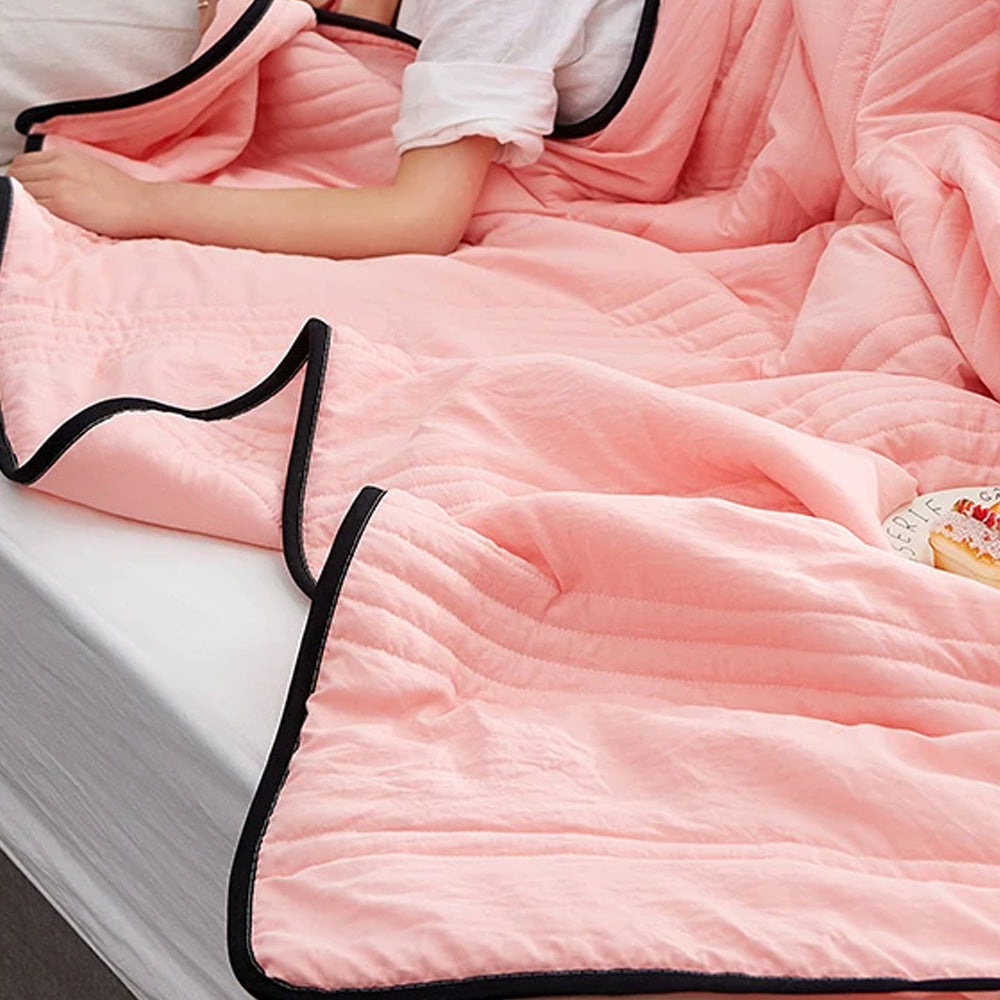 Cooling Quilt Air Condition Lightweight Blanket
