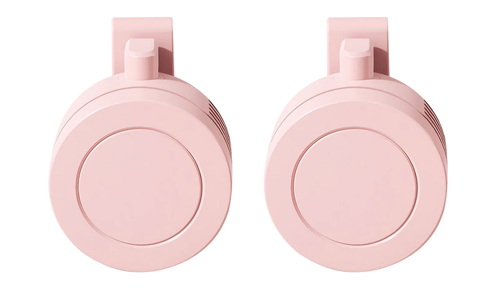 1/2PCS Portable Clip On Fan 3 Speeds Wearable Mini Fan for Outdoor Use