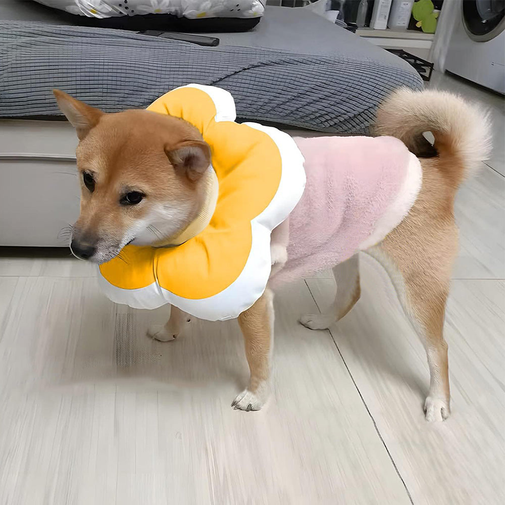 Cute Flower Cat Cone Collar