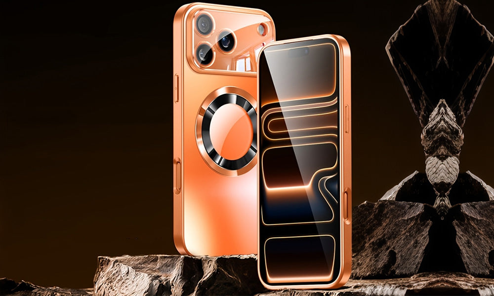 Magnetic Phone Case for iPhone 17 Pro Max with Large Window Camera Protection
