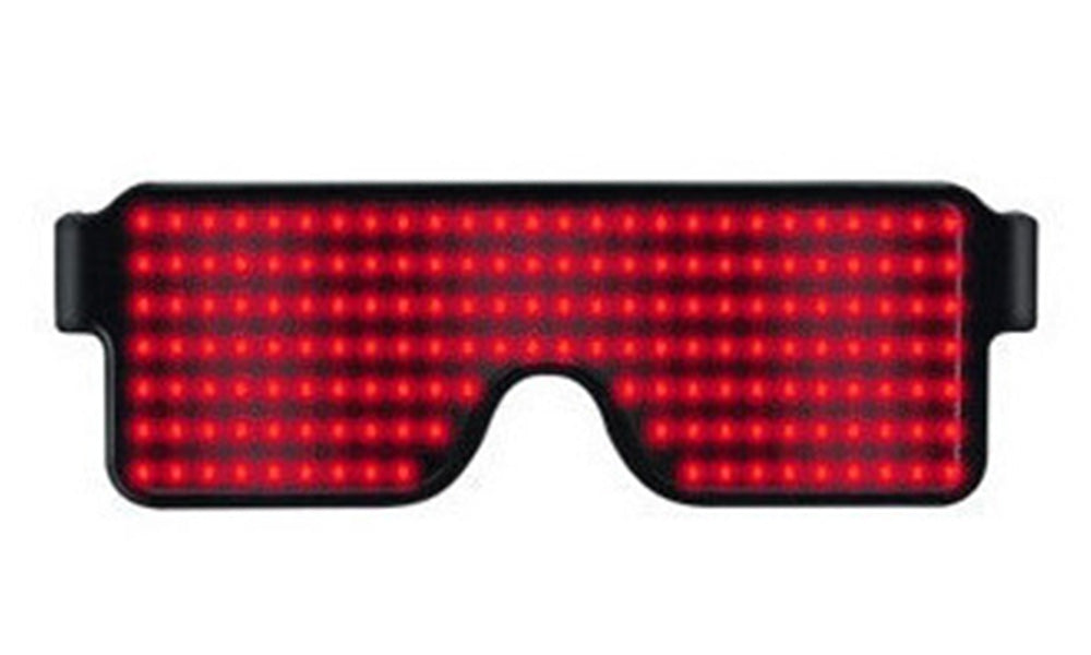 LED Light Up Glasses with 10 Dynamic Patterns for Party Rave