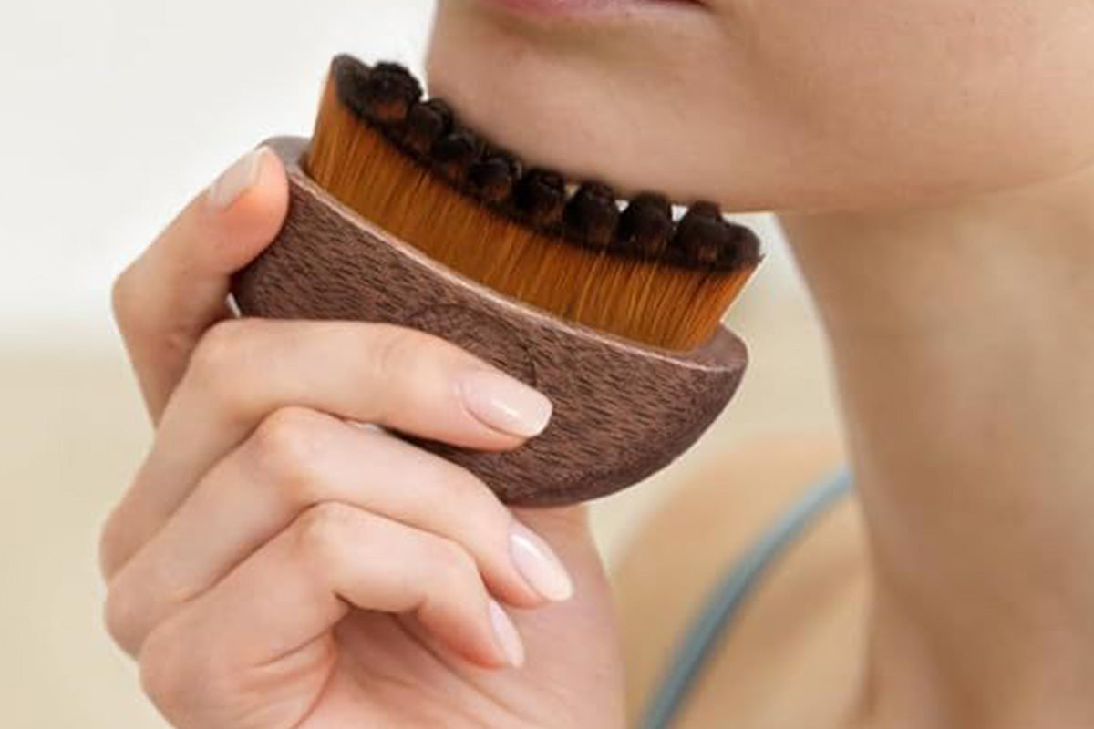 1/2PCS Facial Massage Brush Gua Sha Tool for Face Sculpting