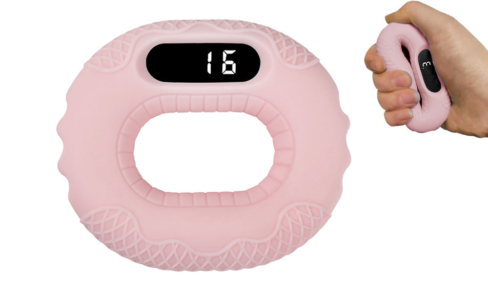 Smart Bluetooth Page Turner Hand Gripper 10 lbs with Counter for Phone Page Turning Fitness Training
