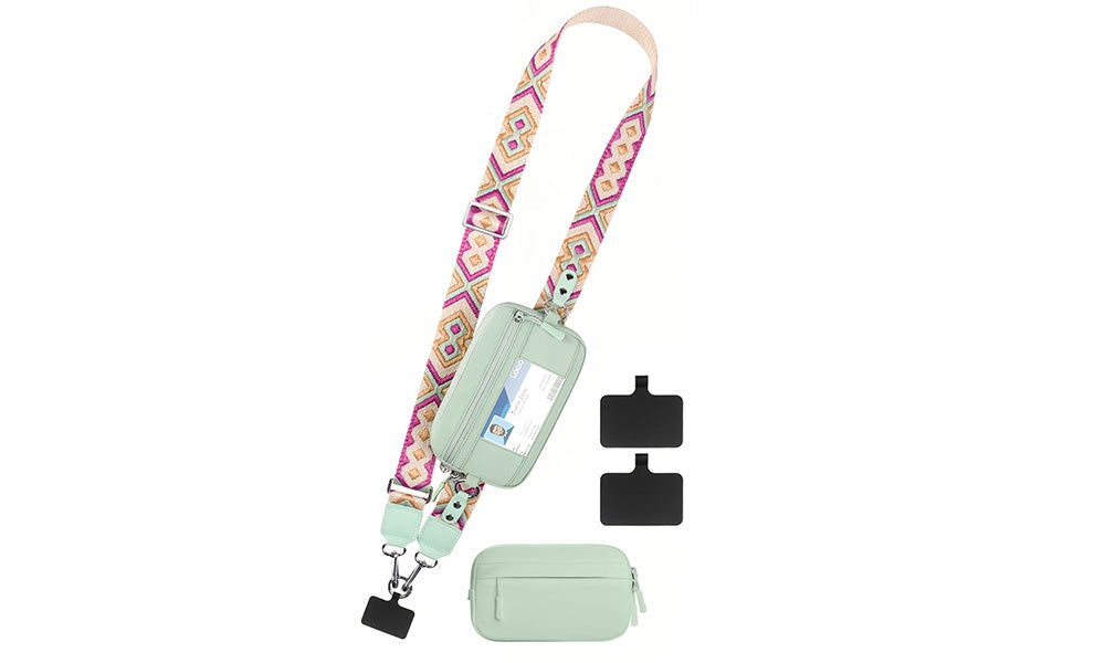 Phone Lanyard with Small Bag Adjustable Shoulder Strap