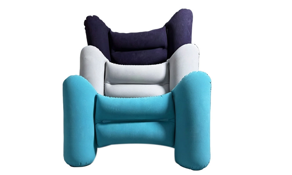 3 PCS H Shaped Hand Pump Inflatable Lumbar Support Cushions