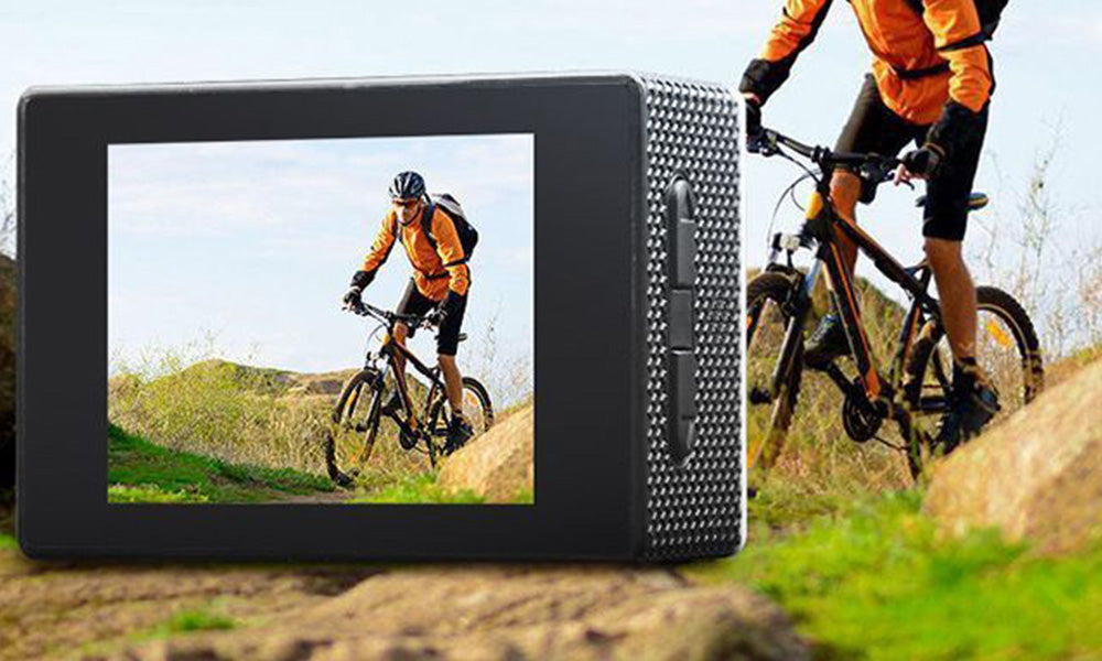 Mini 1080P Action Camera with Screen and Mount Accessories