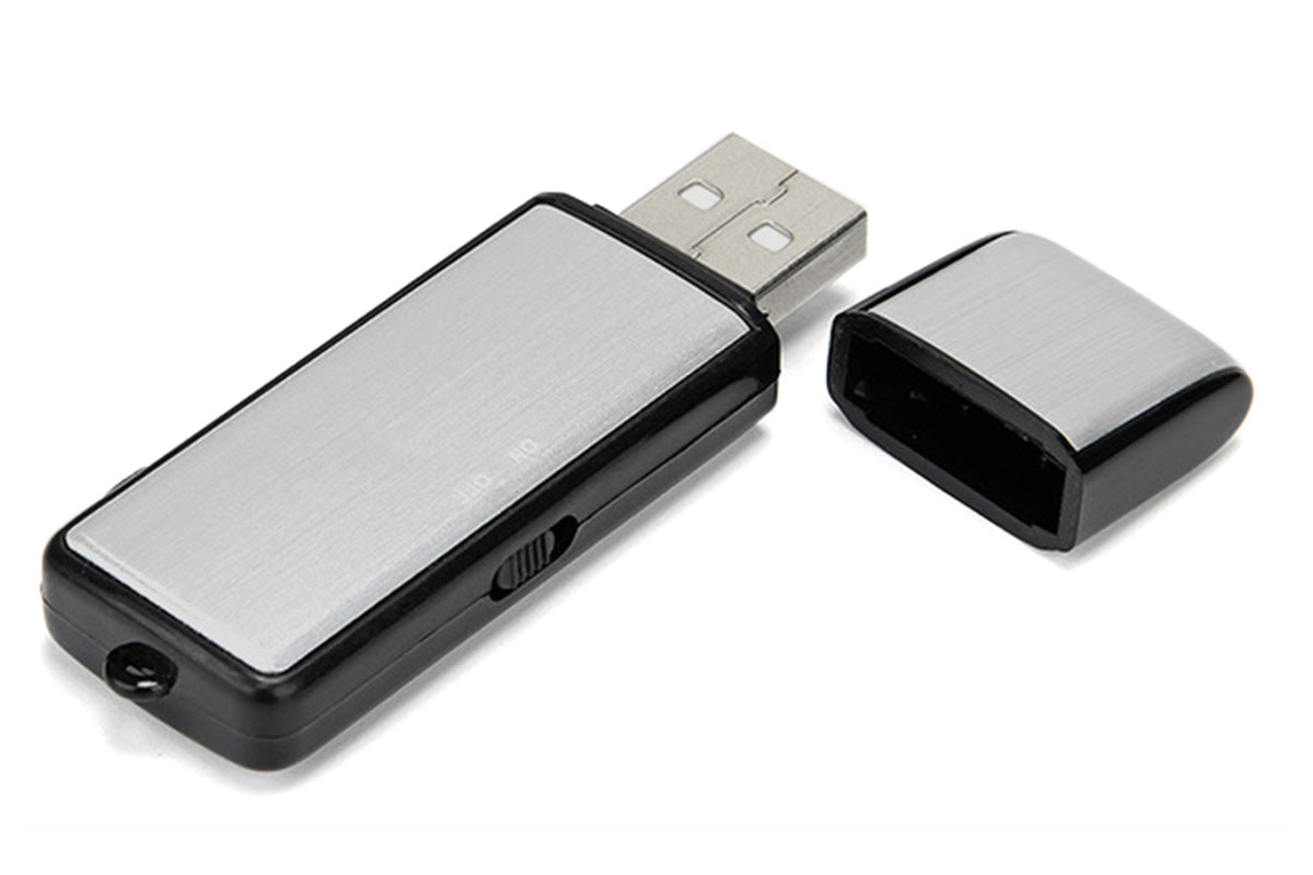 8GB Voice Recorder USB Drive with Voice Activated Recording for Meetings Lectures