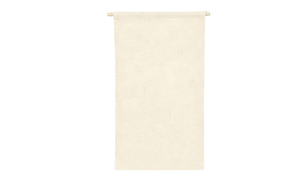 2 Piece Canvas Pin Badge Organizer Display Banners for Wall Hanging