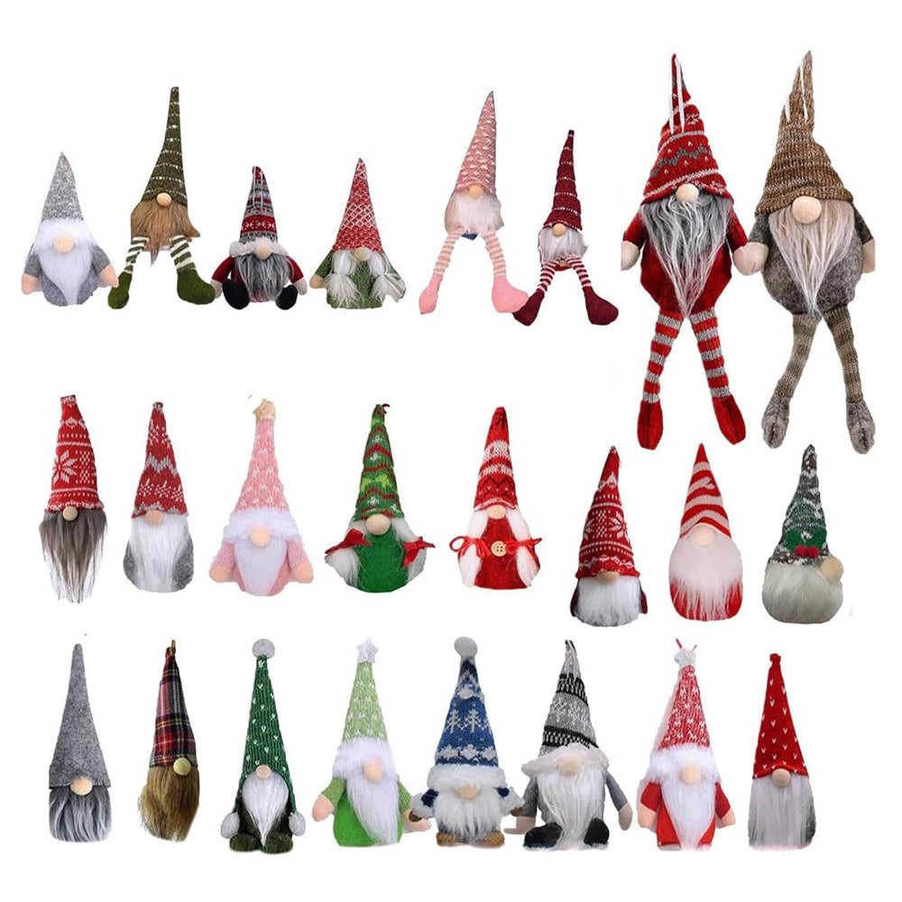 24 Days Christmas Gnome Advent Calendar