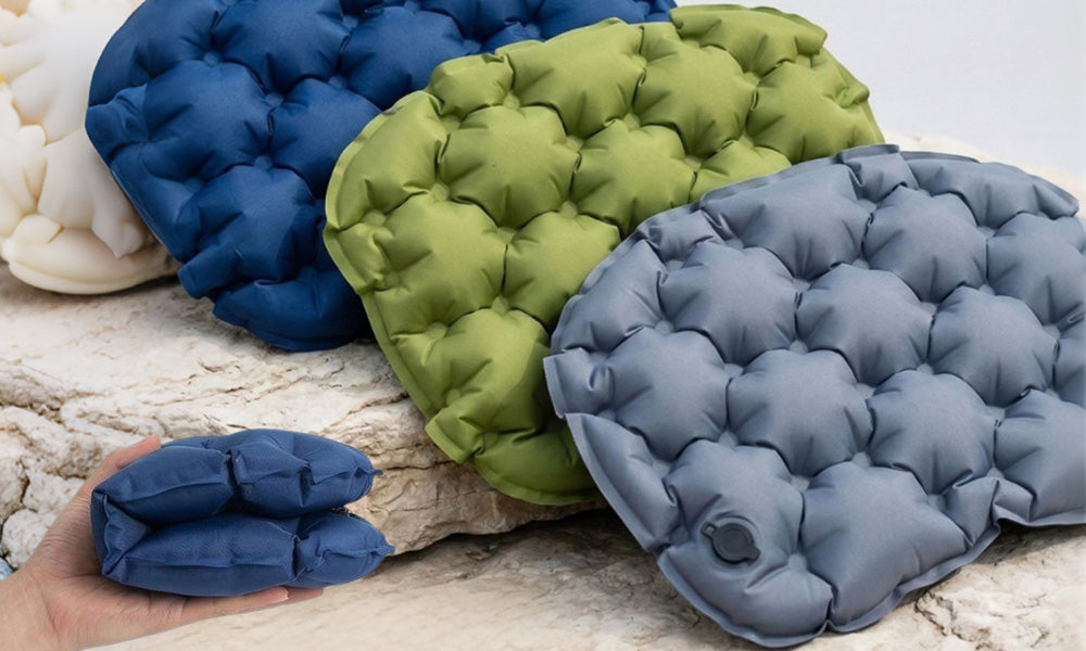 3 PCS 5cm Thick Portable Inflatable Seat Cushions for Outdoor Travel