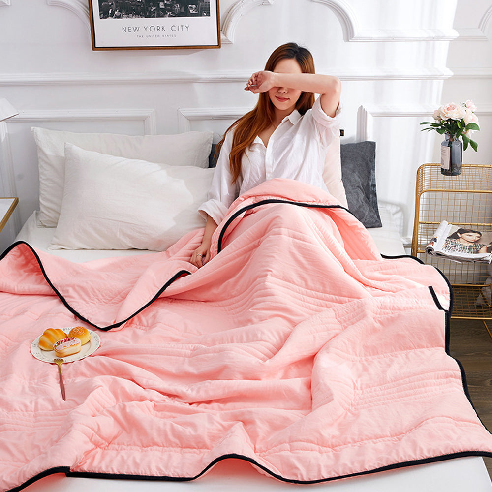 Cooling Quilt Air Condition Lightweight Blanket
