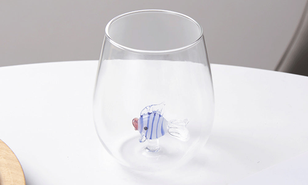 Creative Cartoon Three Dimensional Animal Glass Cup