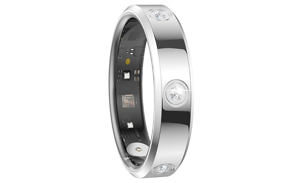 Smart Health Ring with Heart Rate Sleep and Blood Oxygen Monitoring