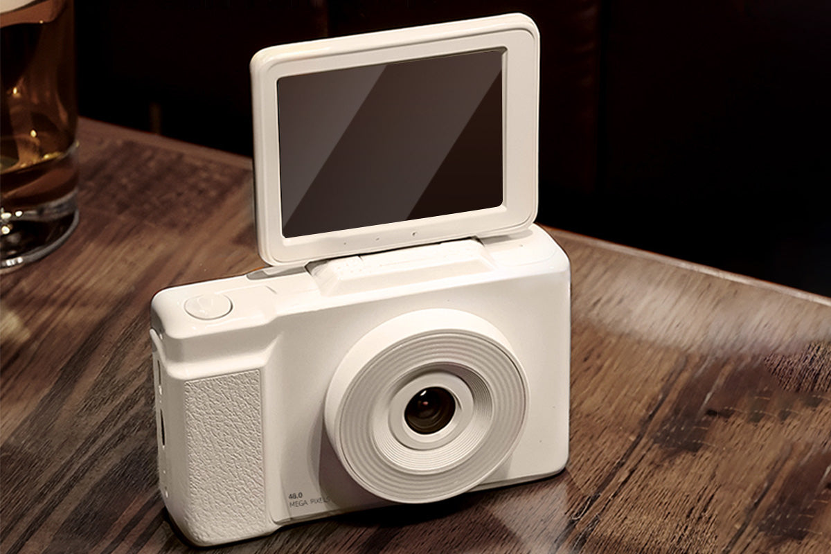 16X Zoom Digital Camera 180 Degree Flip Screen Autofocus Video Camera with 32G Memory Card