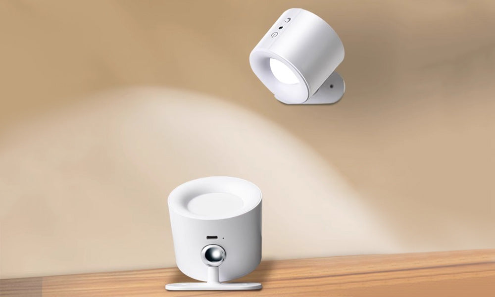 Rechargeable LED Spotlight Wireless Wall Lamp with Remote Control