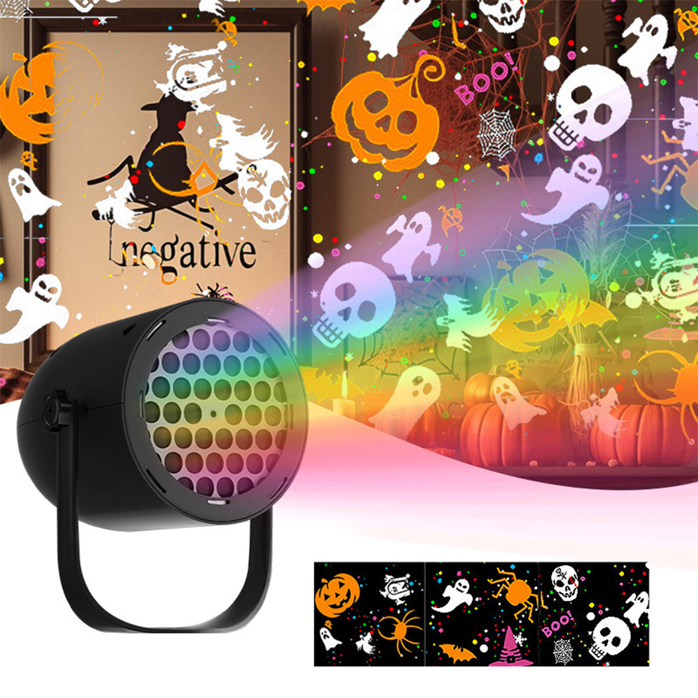 USB Festive LED Projector Light Indoor Outdoor Holiday Decoration Lamp
