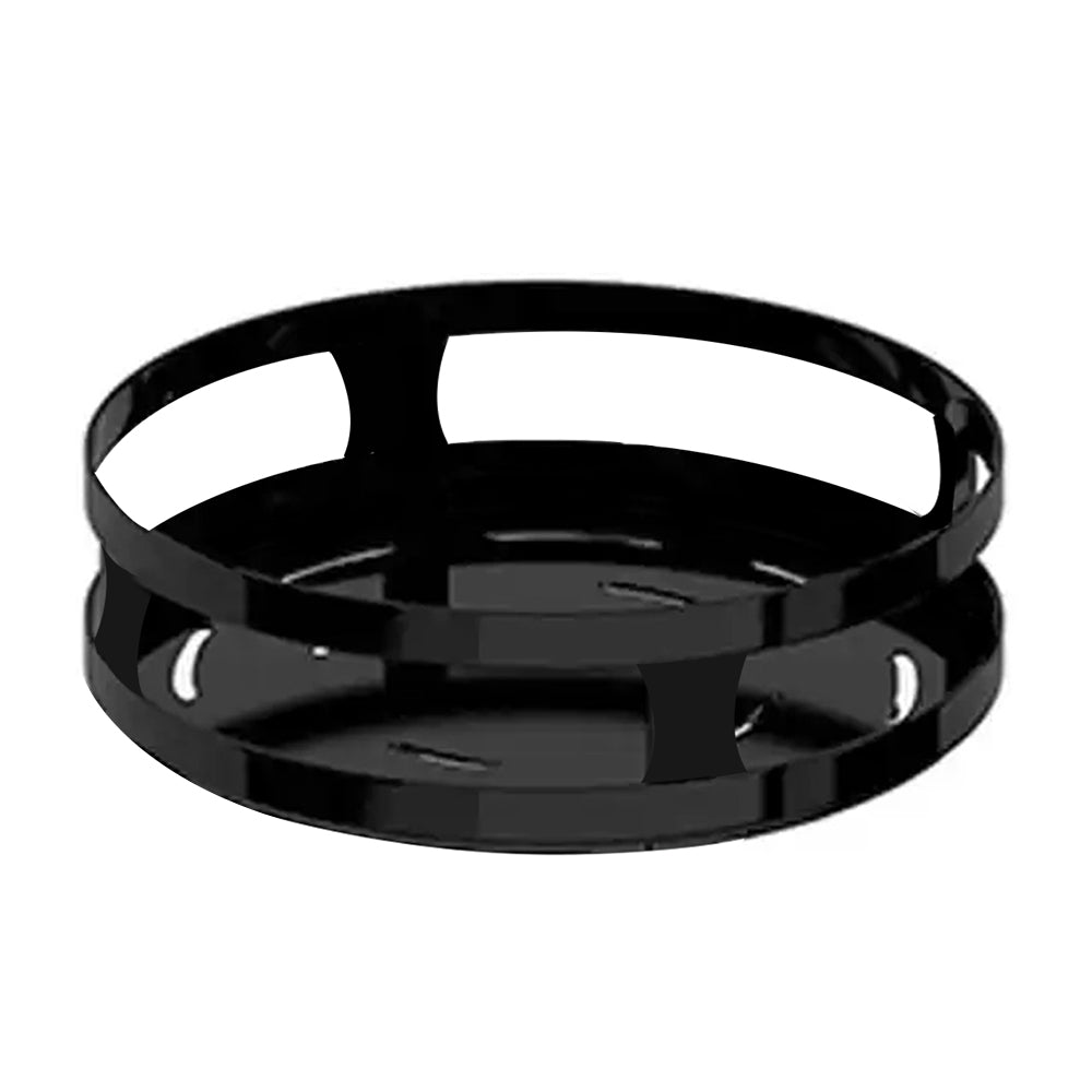 1 Tier Lazy Susan Turntable Carbon Steel Rotating Spice Holder Kitchen Pantry Cabinet Organizer