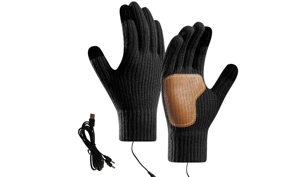 USB Heated Touchscreen Gloves for Winter