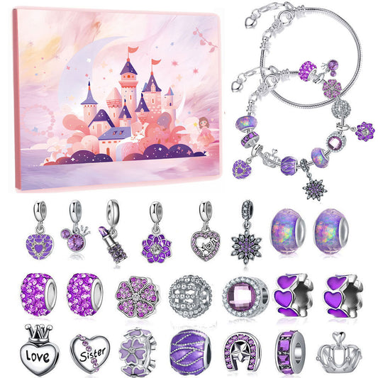 Christmas Advent Calendar with DIY Charm Bracelets