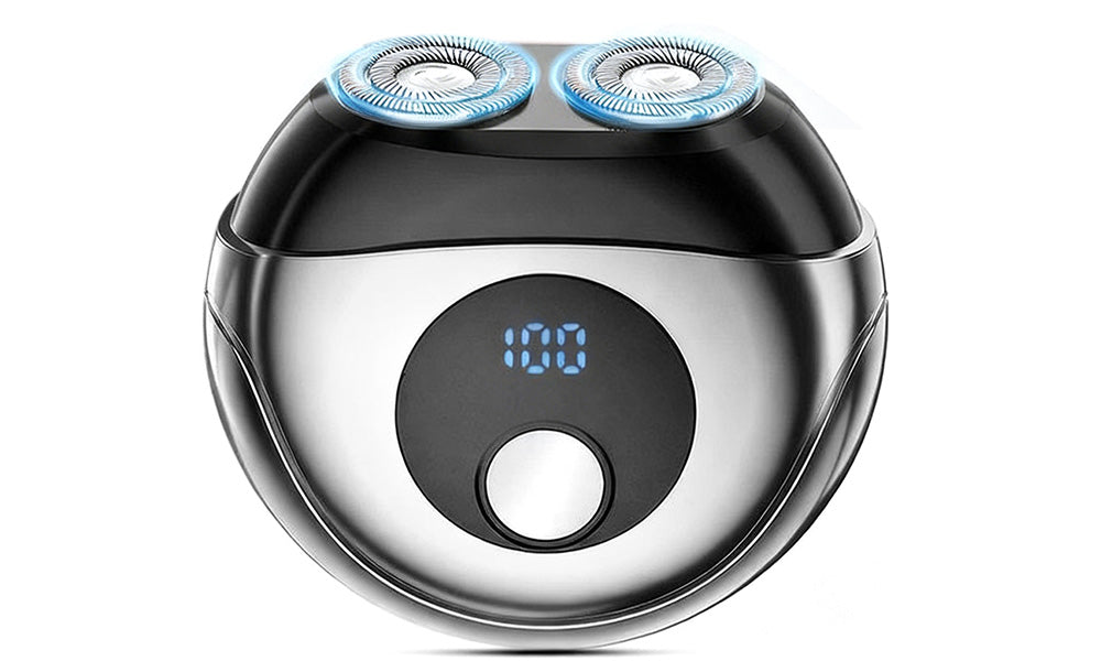 Portable USB Rechargeable Electric Shaver Mini Beard Trimmer for Men