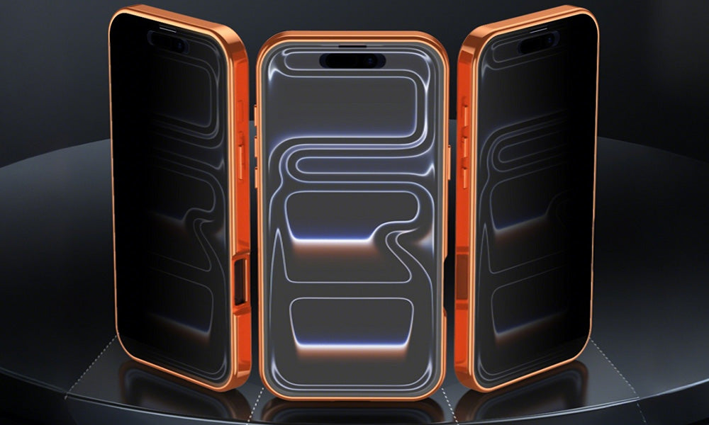 Privacy Magnetic Phone Case with Stand Full Coverage Protective Case for iPhone 17 Pro / 17 Pro Max