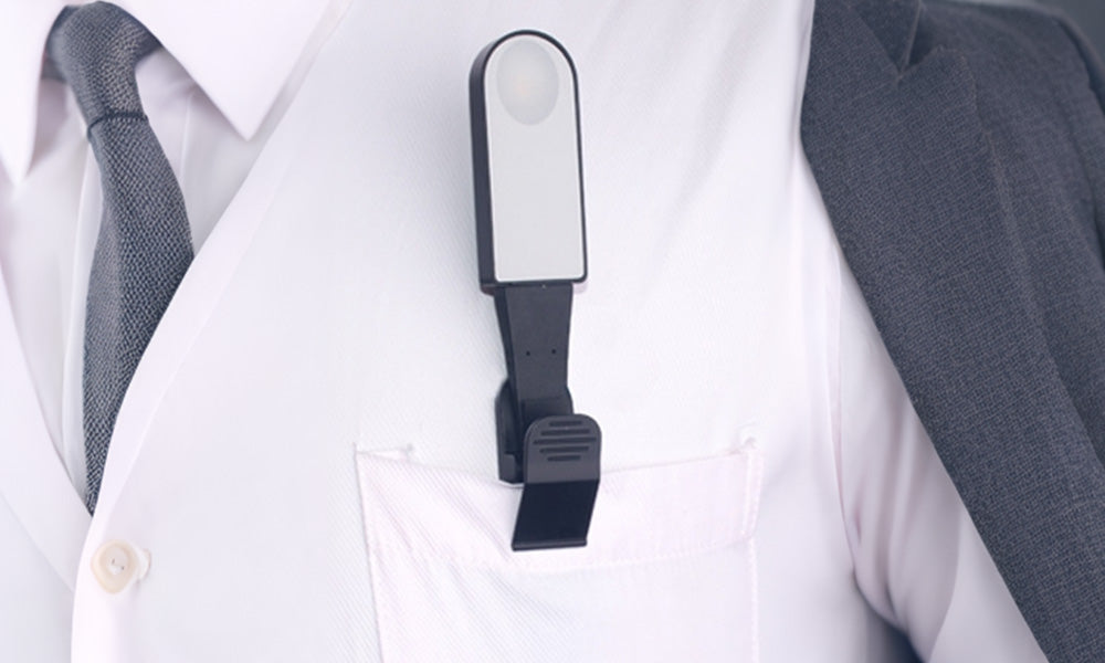 1/2PCS Clip On Book Light USB Rechargeable Reading Light with Touch Control