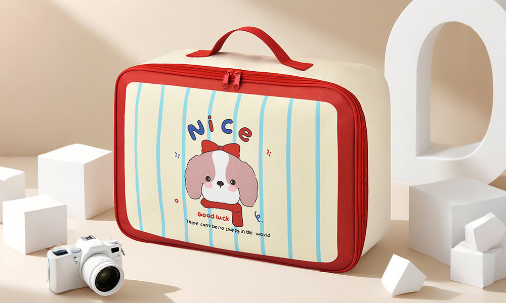 Lightweight Travel Organizer Bag with Multiple Compartments for Efficient Packing