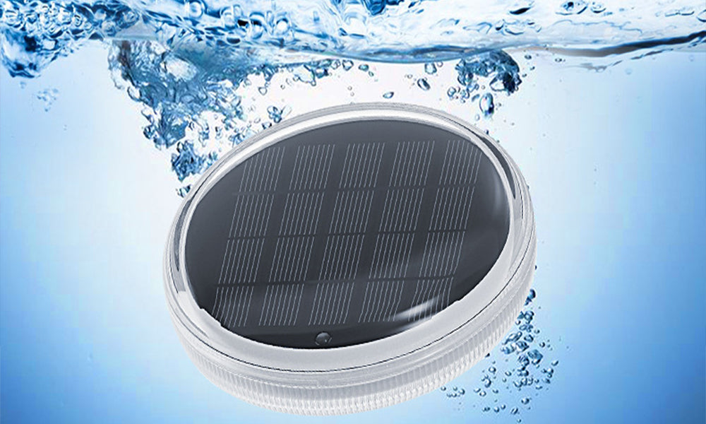 2 Pack Solar RGB Floating Pool Lights with Remote Control