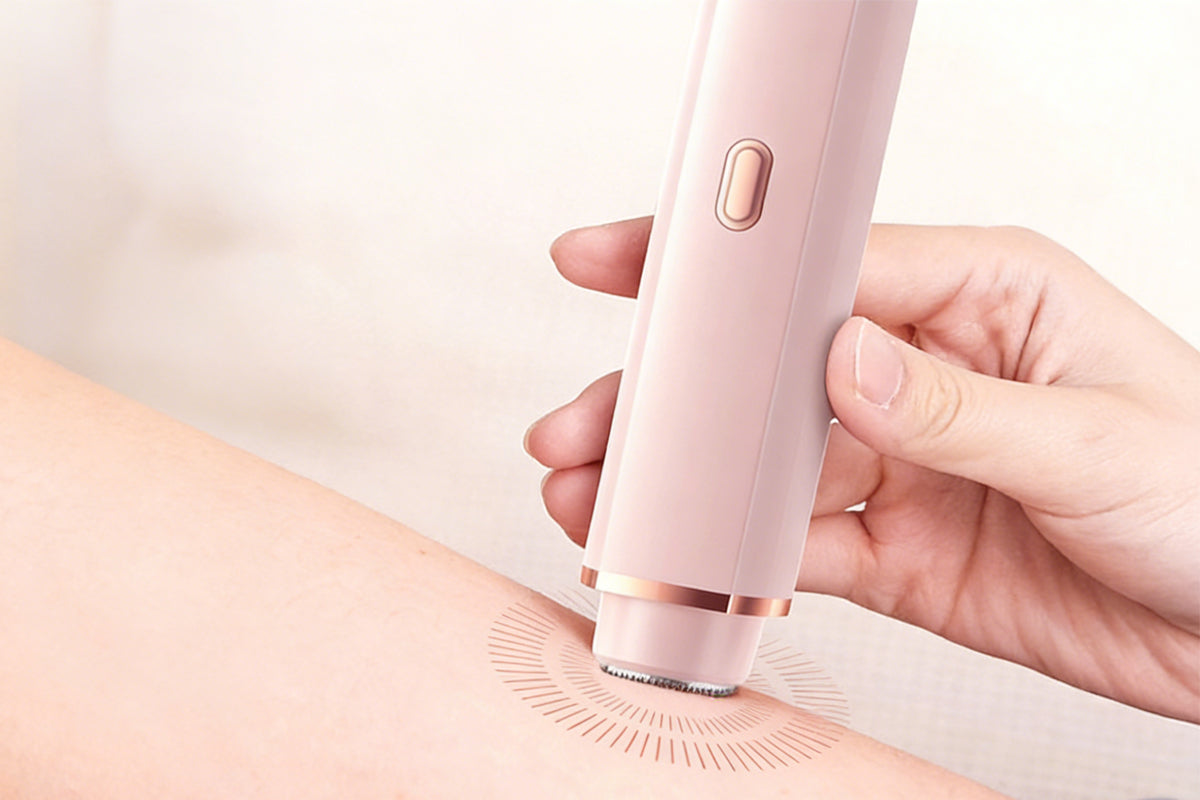 Dual Head Electric Shaver for Women Face and Body Wet Dry Waterproof Trimmer