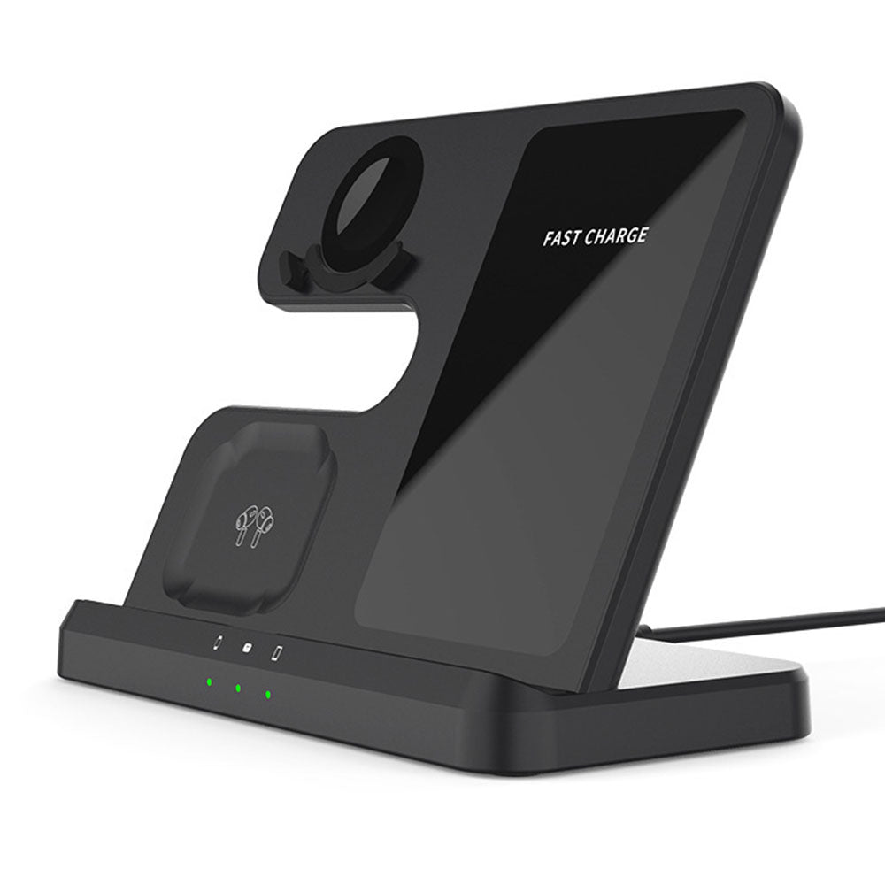 3 in 1 Wireless Fast Charging Station for Android iOS