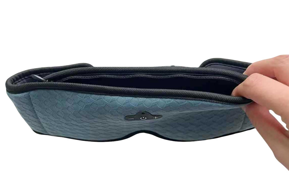 3D Breathable Sleep Mask with Built-in Bluetooth Headphones