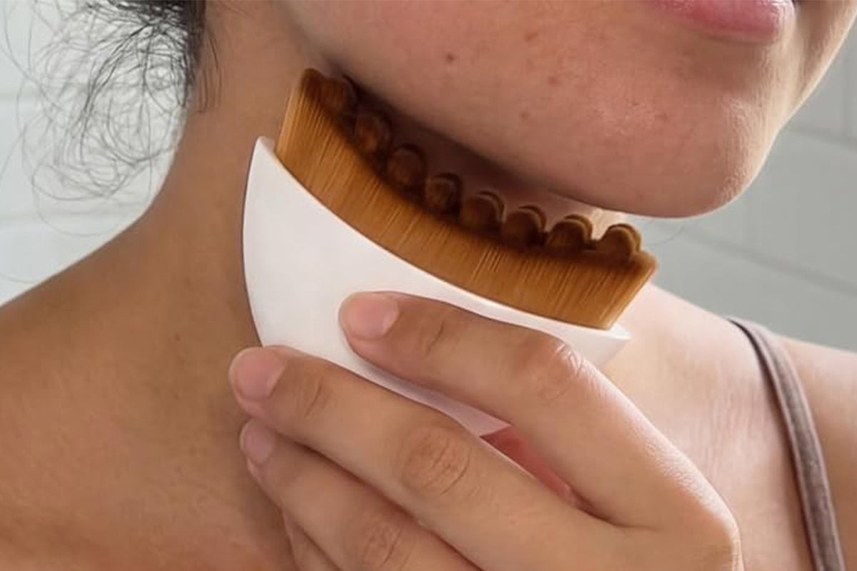 2Pcs Lymphatic Face Brush for Lymphatic Drainage Lymphatic Contour Face Brush