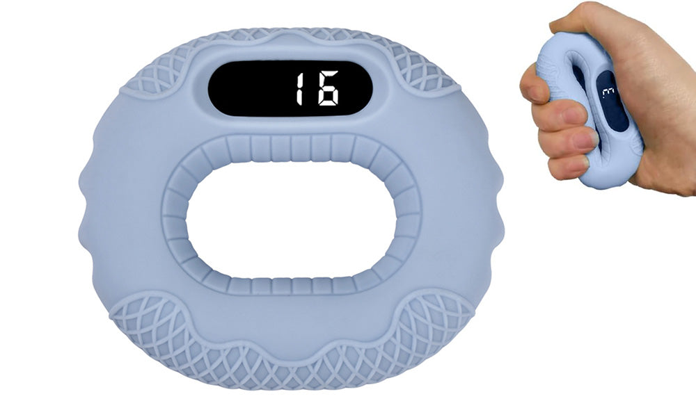 Smart Bluetooth Page Turner Hand Gripper 10 lbs with Counter for Phone Page Turning Fitness Training