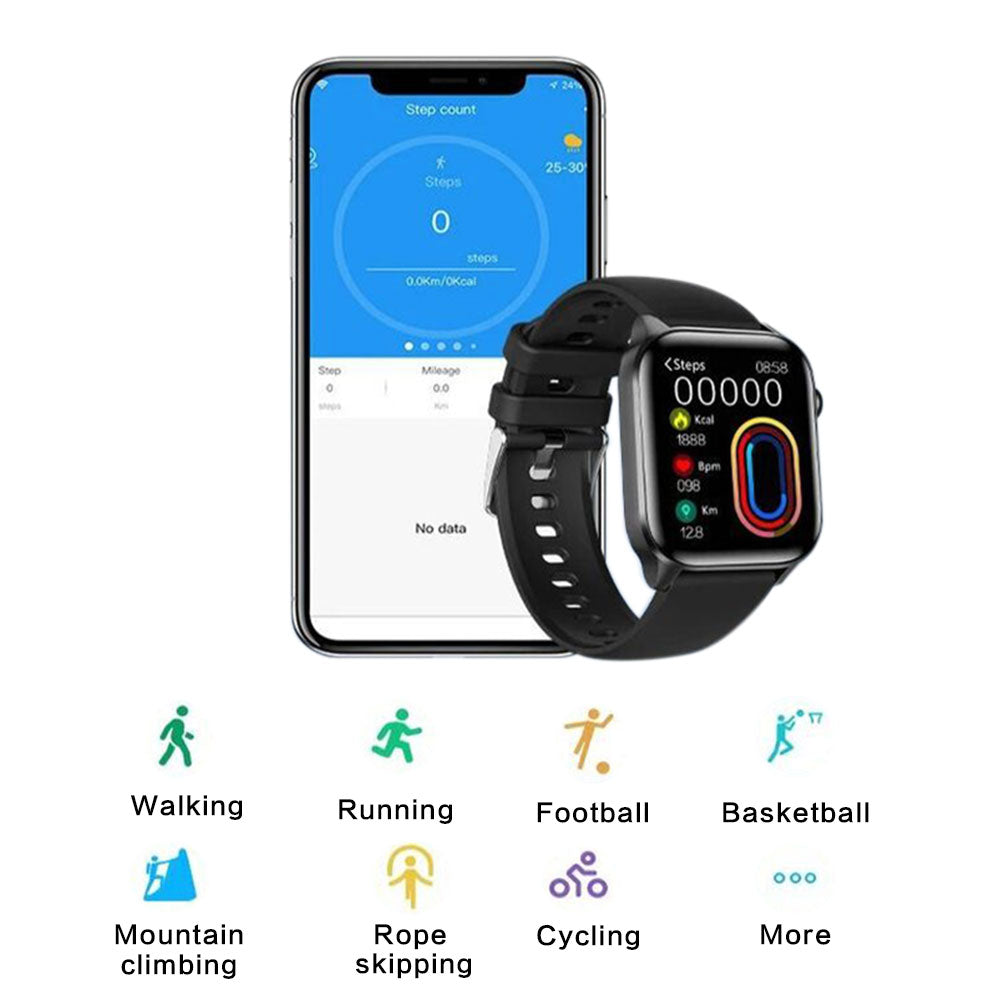 Water-Resistant Smartwatch Fitness Tracker